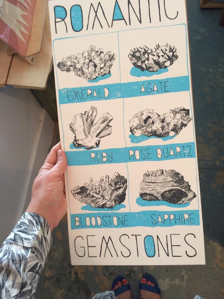Southern Press produces beautiful handprinted pieces in New Orleans.
