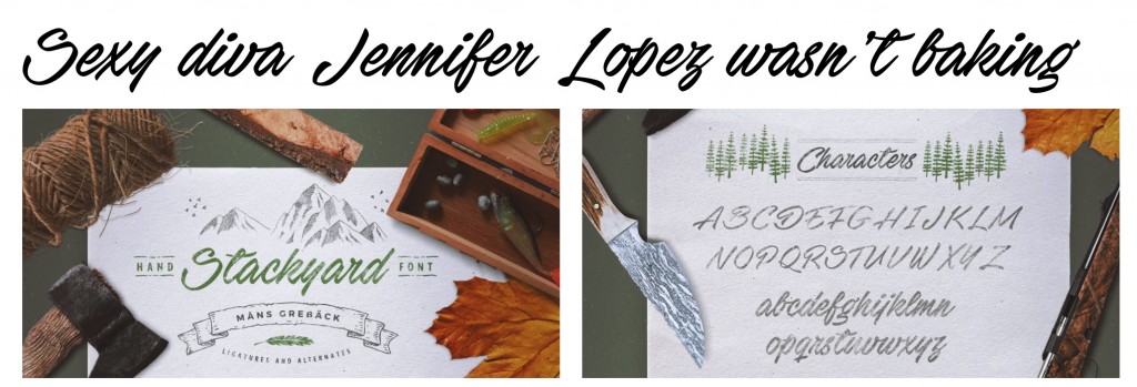 2016 Fonts Watercolor